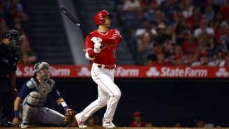 The Baseball World Is Losing Its Mind After Shohei Ohtani Hit An Absolutely Towering Home Run On Saturday Night