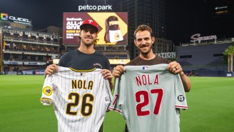 Austin Nola Gets Better Of Aaron In Padres-Phillies Showdown And Dad Is Not Thrilled
