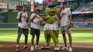 Houston Rockets First Round Pick Jabari Smith Threw An Absolutely Hilarious Insult At The Astros Mascot
