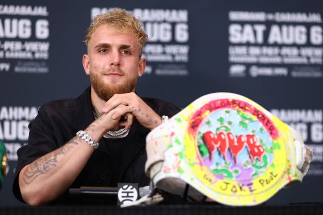Jake Paul Jokes About 'Broken Back' After Carrying The Promotion For His Upcoming Fight In Ridiculous Video