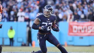 Derrick Henry’s Madden Speed Rating Might Be Going Down After Losing A Race To His Biggest Fan
