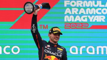 World Champion Max Verstappen Pulls a 360 Mid-Race Before Winning The Hungarian Grand Prix