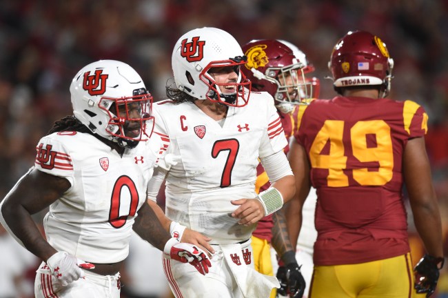Utah QB Cameron Rising Gives One-Word Answer To USC, UCLA's Exit