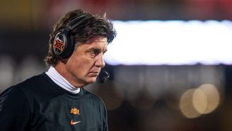 Mike Gundy Throws Major Shade At Oklahoma While Discussing The Future Of Bedlam