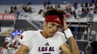 The College Football World Is Stunned As 5* QB And USC Commit Malachi Nelson Shows Up To Texas A&M