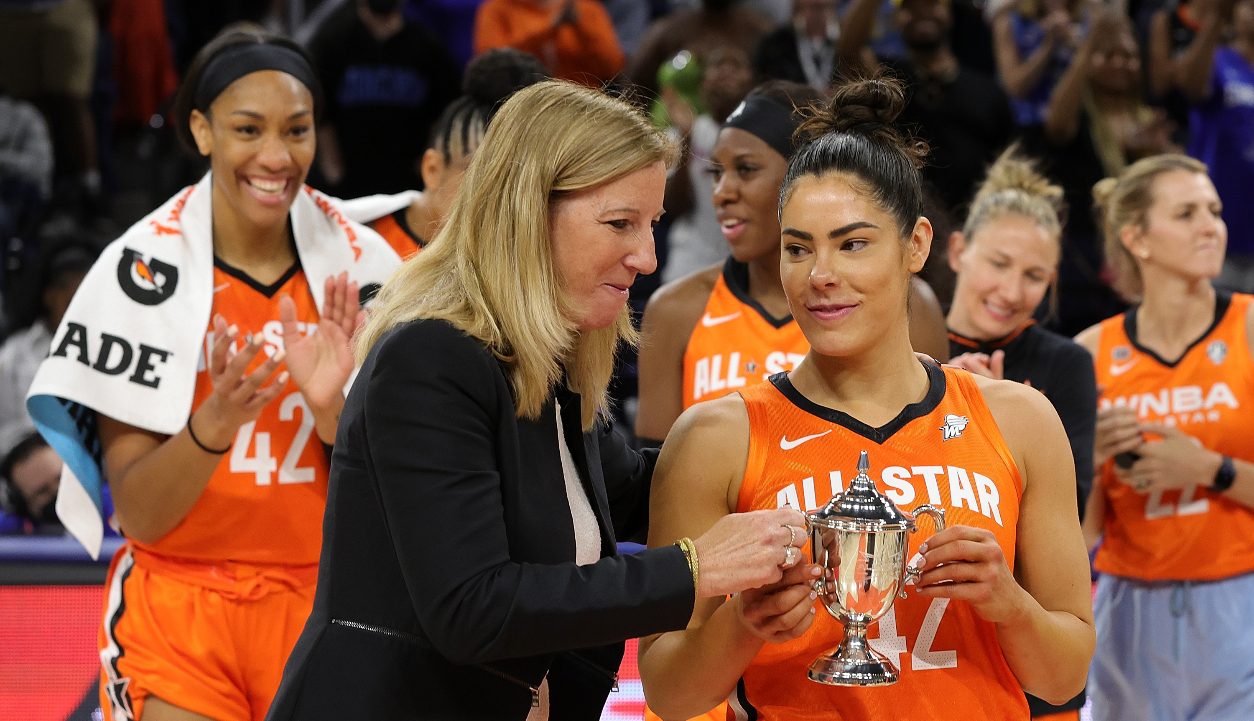 WNBA AllStar Game MVP Trophy Gets Ripped Apart