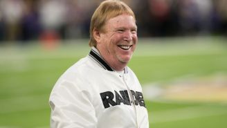 Nothing Says ‘Football is Back’ Like Raiders Owner Mark Davis Devouring Wings