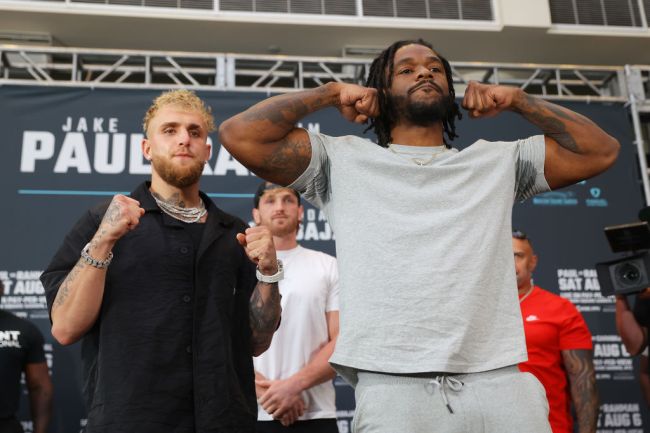 Hasim Rahman Jr. Claps Back At Jake Paul After Staging Weigh-In For Canceled Boxing Match