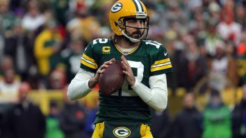 Aaron Rodgers Leaves Fans Completely Baffled After Revealing A Bust Of Nicolas Cage’s Head In His Locker