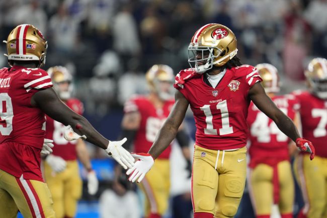 49ers Brandon Aiyuk Gives Comical Explanation For Heated Scuffle With Teammate Fred Warner
