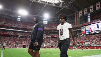 One Major Hold Up Appears To Be Keeping Lamar Jackson From Signing An Extension With The Baltimore Ravens