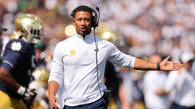 The Marcus Freeman Honeymoon Has Turned Into a Trip From Hell At Notre Dame