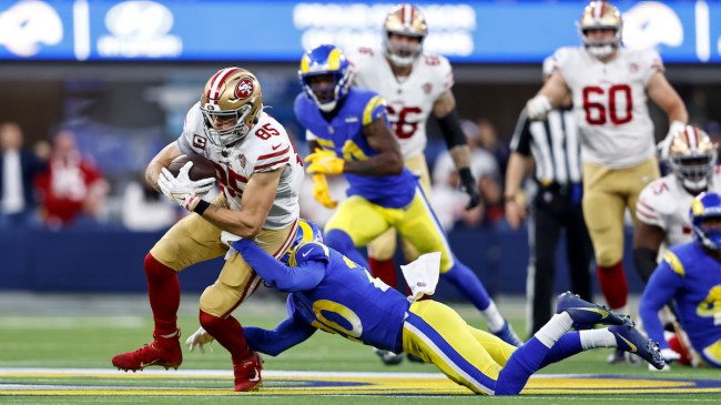 George Kittle Potentially Missing Season Opener Due To Injury Has 49ers Fans Concerned
