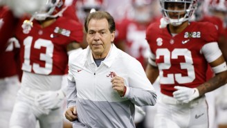 Nick Saban Tells Boosters, Media To Chill Out Ahead Of Season Opener