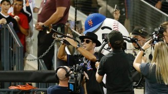 Edwin Diaz Had His Personal Hypeman Timmy Trumpet At Citi Field To Get Him Ready