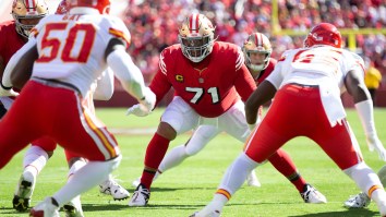 49ers OT Trent Williams Shuts Down Concerns Over His Stance Tipping Plays