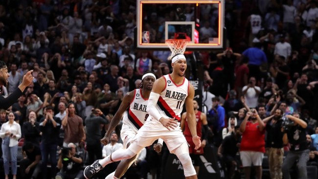Portland Trailblazers' Guard Josh Hart Called Game Against The Heat With This Buzzer-Beater