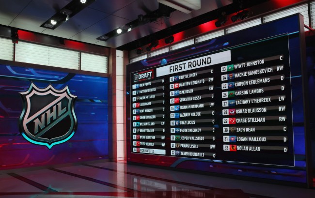 Results of the first round of the 2021 NHL Draft